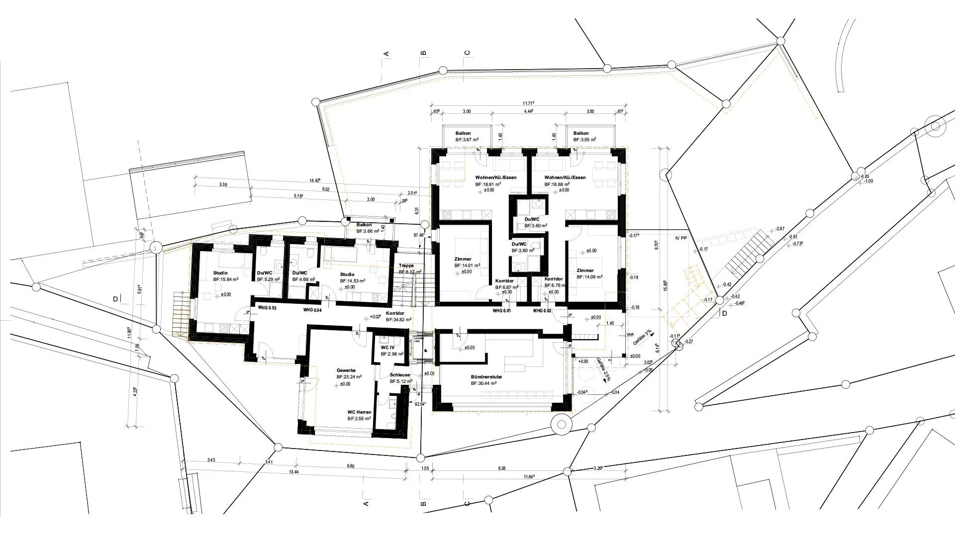 Baueingabeplan B1