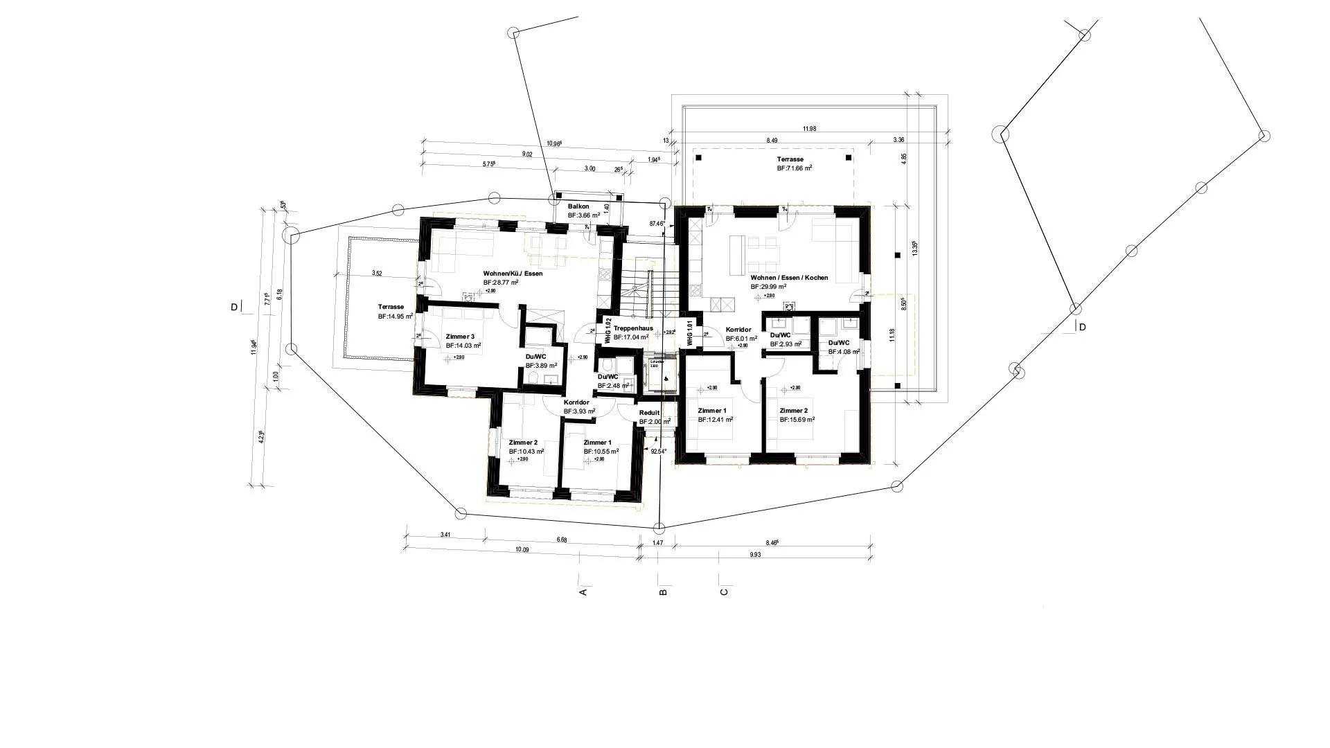 Baueingabeplan B2