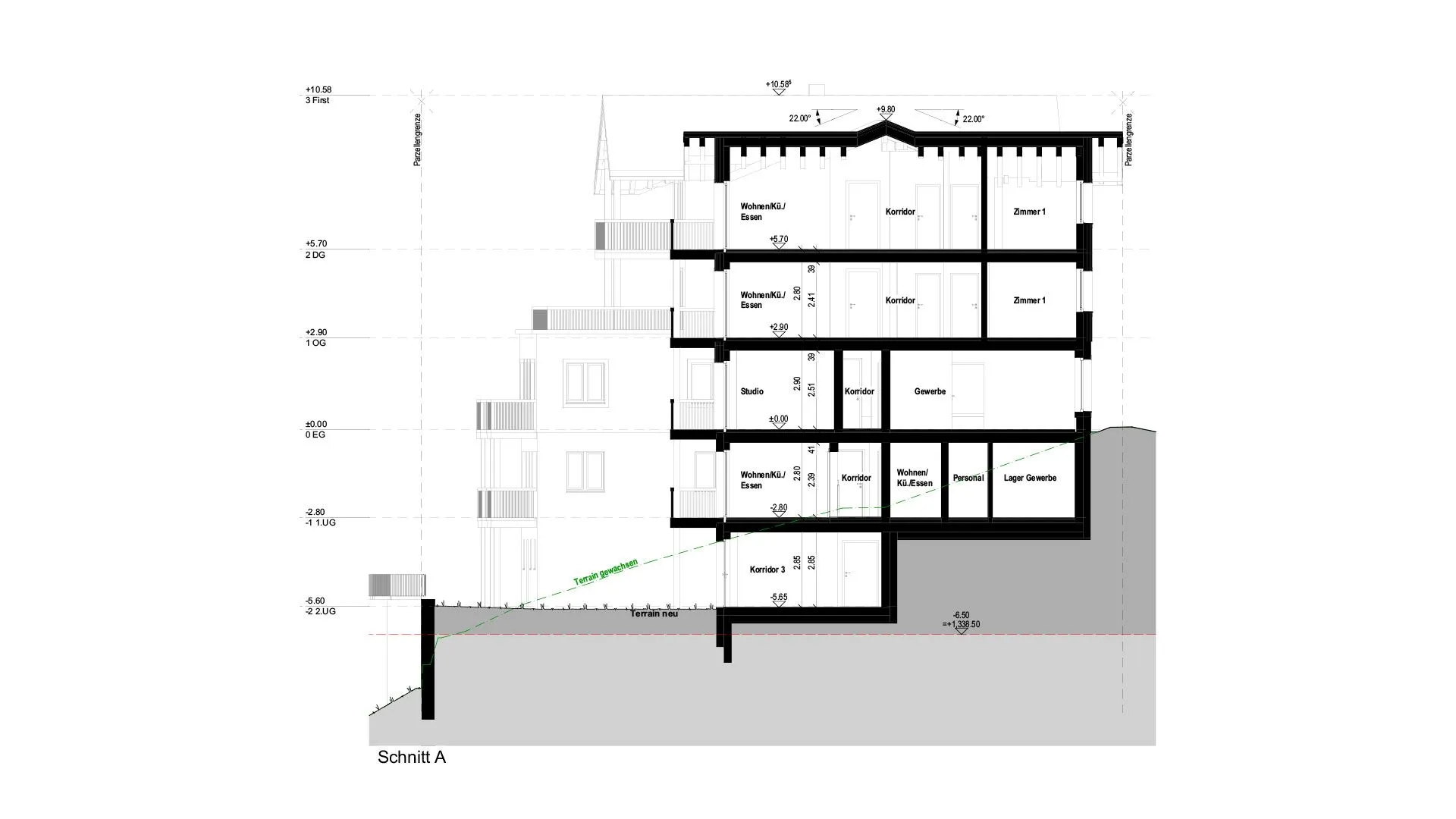 Baueingabeplan B3