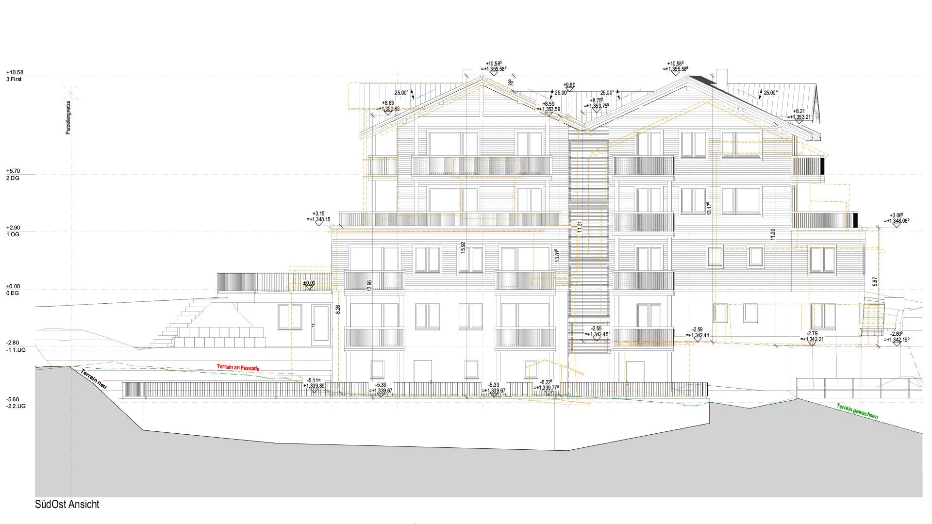 Baueingabeplan B4