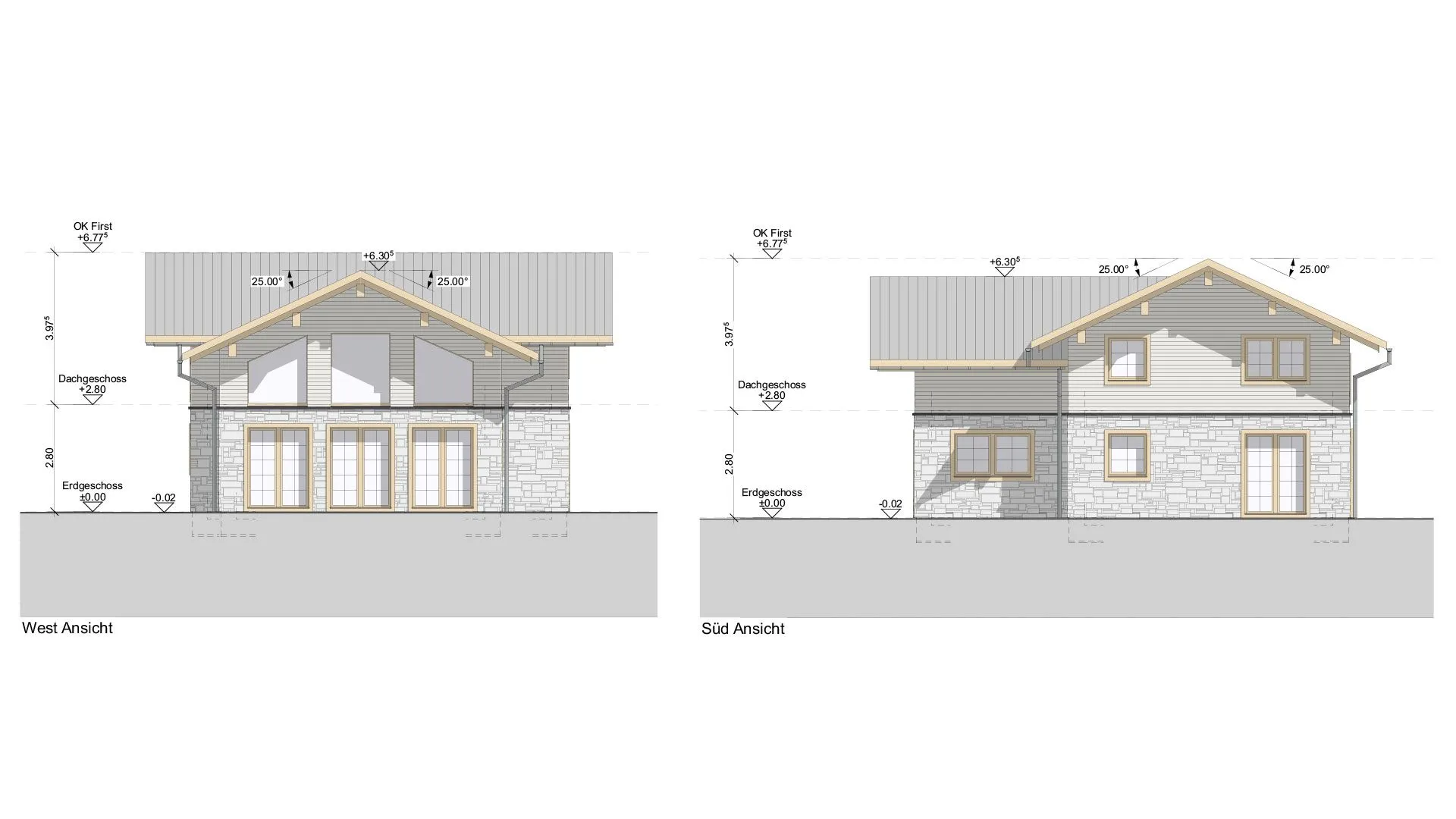 Baueingabeplan B5
