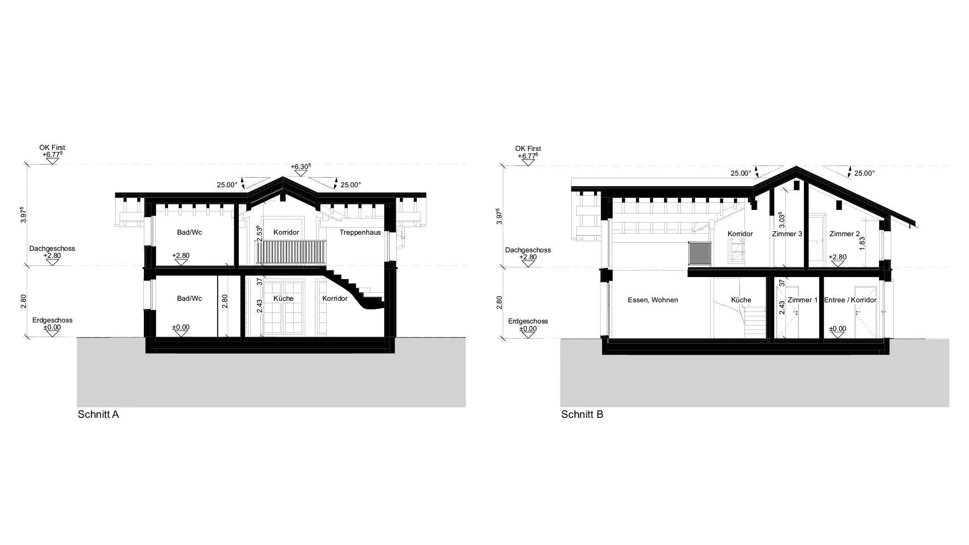 Baueingabeplan B6