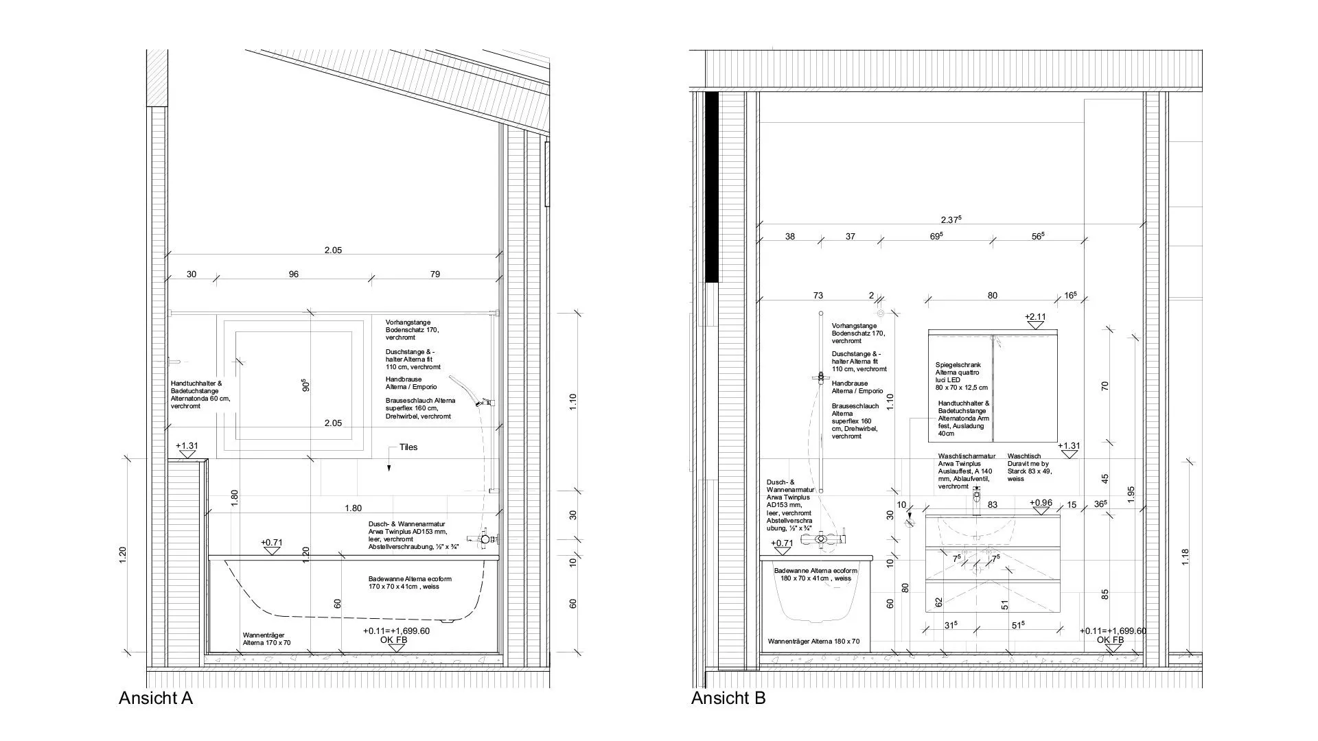Nasszellenplan N3